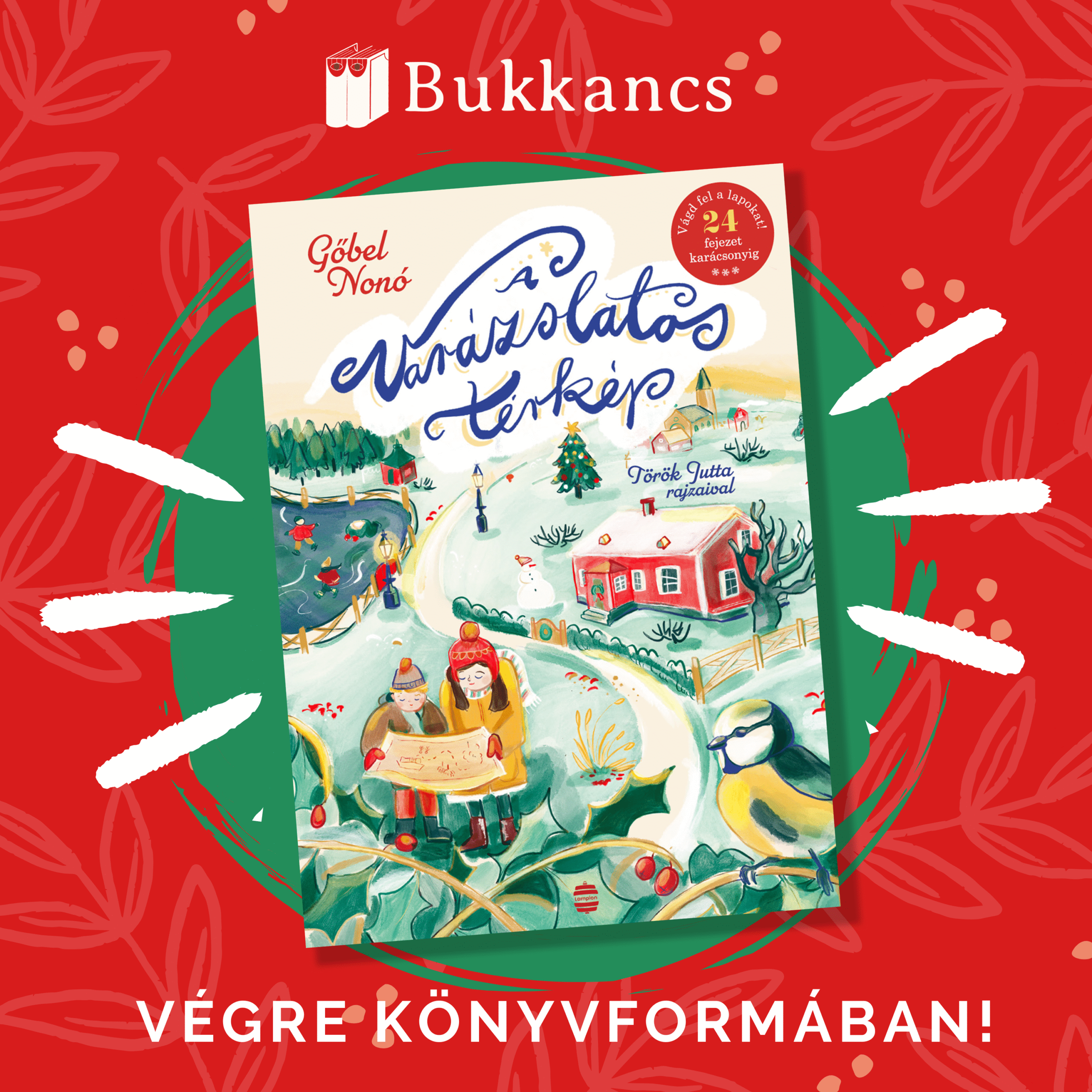 Megjelent A varázslatos térkép – KÖNYVBEN!